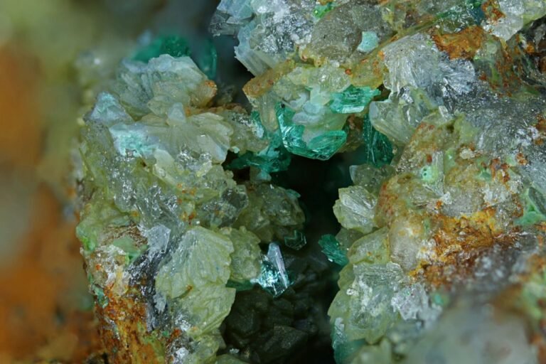 Chalcophyllite, Wheal Gorland, Cornwall