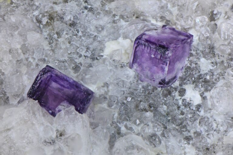 Fluorite, Quartz, Wheal Remfry China Clay Pit, Cornwall