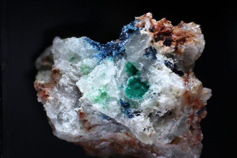 Clinoclase, Cornwallite, Wheal Gorland, Cornwall
